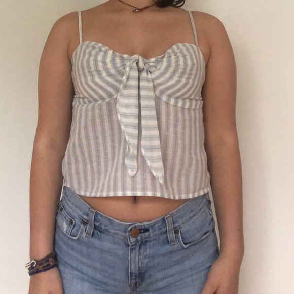 Brandy Melville striped blouse - Picture 2 of 4